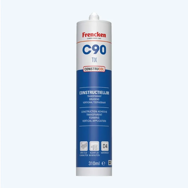 Frencken PU constructielijm C90 TIX transp. Meest Verkocht