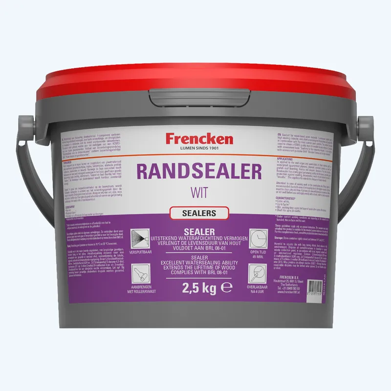 Bestel Nu Frencken randsealer wit 2,5 kg bestellen