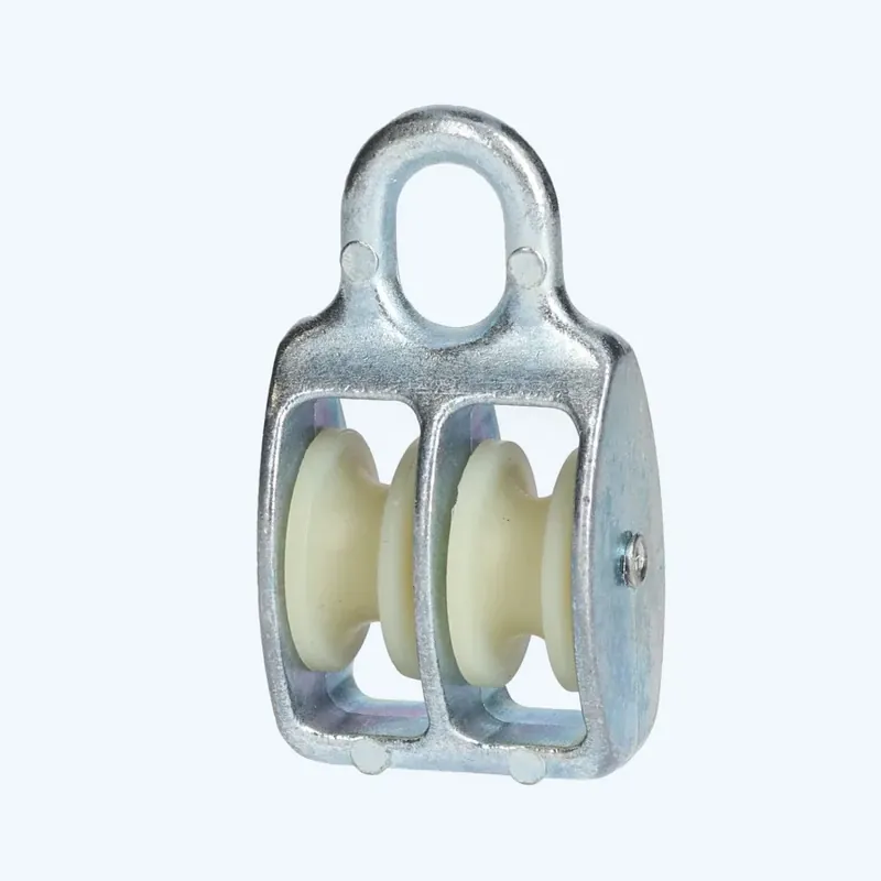 Shop Nu Katrol nylon wiel duplex 7 x 25 mm verzinkt