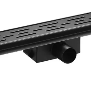 Nu Kopen Claveo RVS Douchegoot - 50cm - Zwart