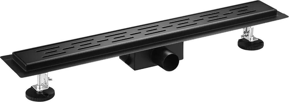 Claveo RVS Douchegoot - 60cm - Zwart Lage Prijs
