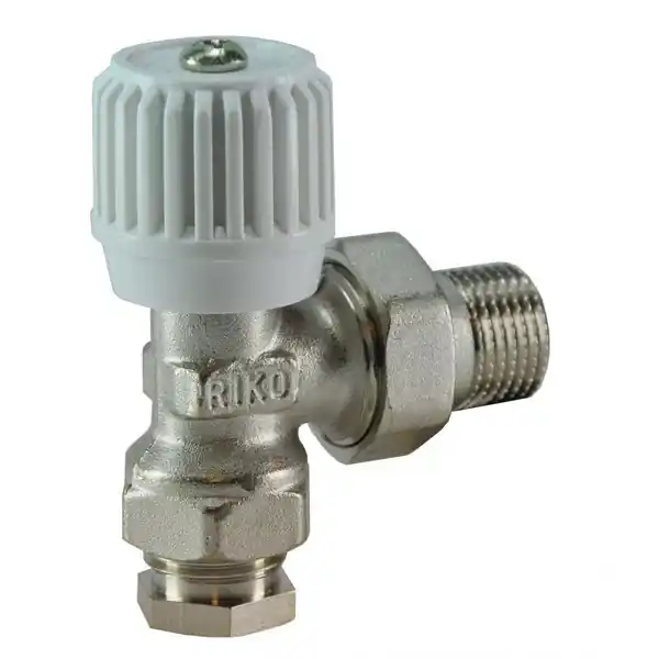 Nu Kopen Riko Radiatorkraan Haaks 1/2 inclusief Adapter 15mm