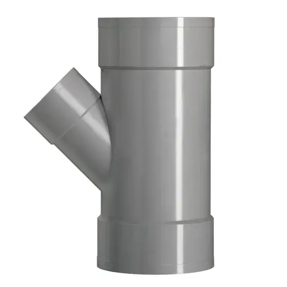 Martens PVC Verloop T-stuk 45° MOF/MOF/MOF - 50x40mm Direct Verzonden