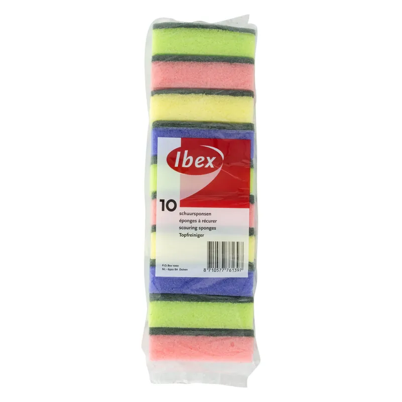 Actieprijs Schruurspons Assorti - 10 stuks