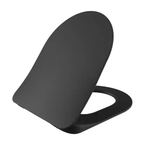 Hoge Kwaliteit Creavit Toiletzitting met Soft-Close en Quick Release - Mat Antraciet
