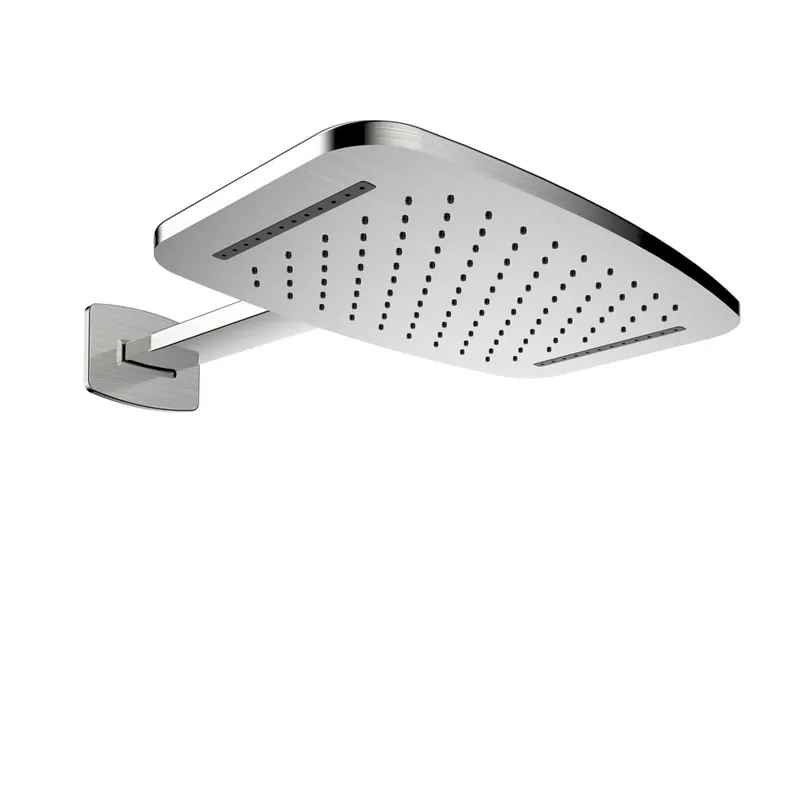 Bestseller Wiesbaden Roca Hoofddouche met Douchearm - 40x25cm - Geborsteld RVS