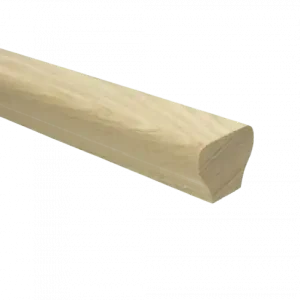 Trapleuning - Modern - 350cm - Eiken Onbehandeld Fabrieksprijs