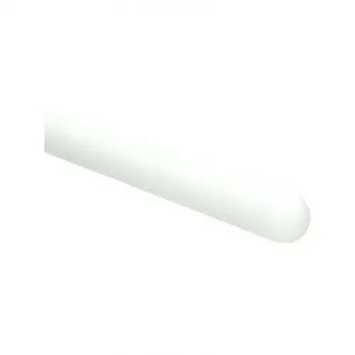 Trapleuning - Rond - 250cm - Wit Gegrond Finale Uitverkoop