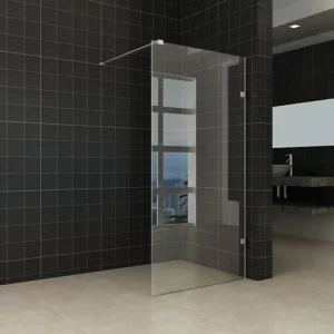 Gratis Retour Wiesbaden Less Profielloos Inloopdouche - Nano Coating - 8mm Helder Glas - 90x200cm - Chrome
