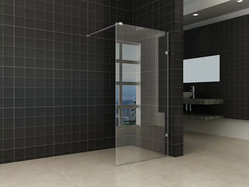 Gratis Retour Wiesbaden Less Profielloos Inloopdouche - Nano Coating - 8mm Helder Glas - 90x200cm - Chrome