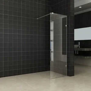 Koop Vandaag Wiesbaden Less Profielloos Inloopdouche - Nano Coating - 8mm Helder Glas - 50x200cm - Geborsteld RVS