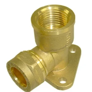 Veilige Betaling BC knel muurplaat 1/2x12 mm messing koppeling