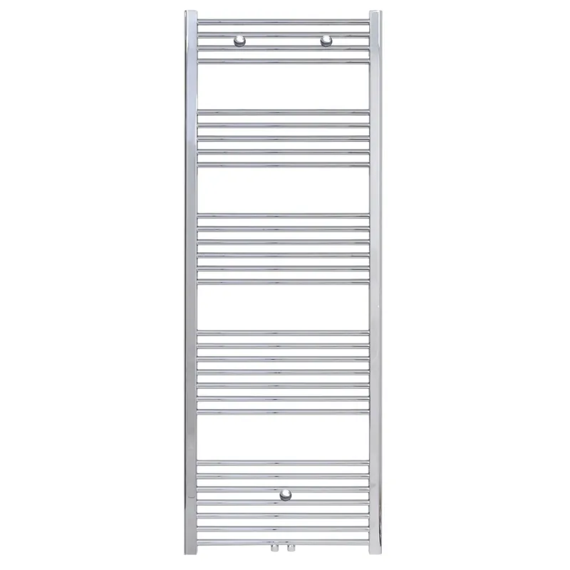 Korting Belrad Handdoekradiator - Midden Aansluiting - 620W - 170x60cm - Chroom
