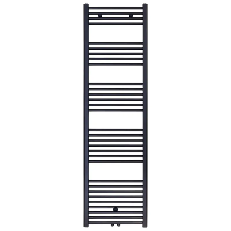 Belrad Handdoekradiator - Midden Aansluiting - 821W - 180x50cm - Mat Zwart Bestseller