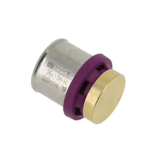 Bonfix Alu-Pers Eindkoppeling - Pers - Messing - 26mm Bestseller