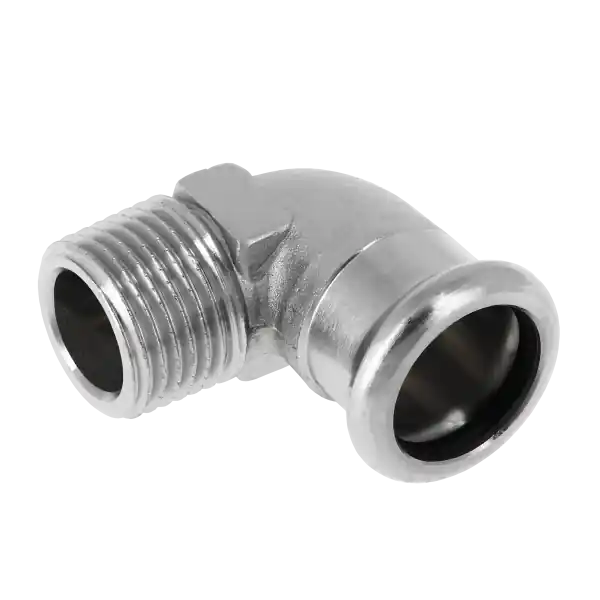 Nieuw Bonfix Press Kniekoppeling 90° - CV - Pers x Buitendraad - Staalverzinkt - 15mm x 3/8"