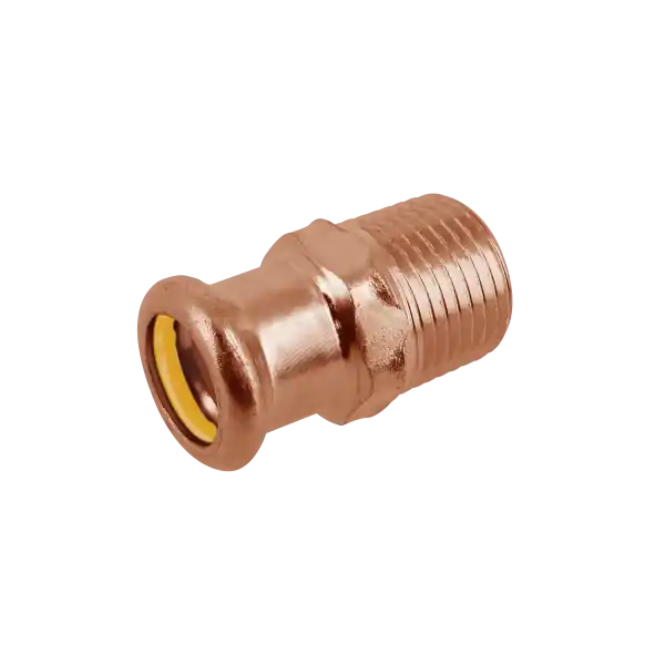 Koop Online Bonfix Press Puntstuk - Gas - Pers x Buitendraad - Roodkoper - 15mm x 3/4"