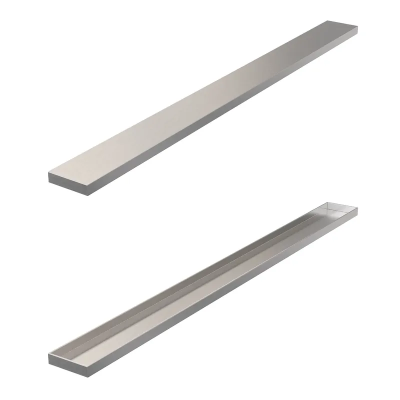 Express Levering Brauer Brushed Edition Multifunctioneel Tegelinlegrooster - 80cm - PVD - Geborsteld RVS