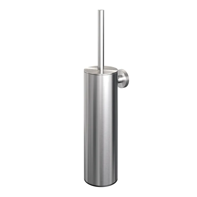 Brauer Brushed Edition Toiletborstel met Borstelhouder - Wand - PVD - Geborsteld RVS Tijdelijk Beschikbaar