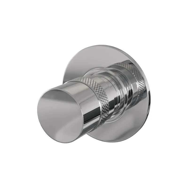 Brauer Chrome Edition Inbouw Stopkraan - Draaiknop - Chroom Hoge Kwaliteit