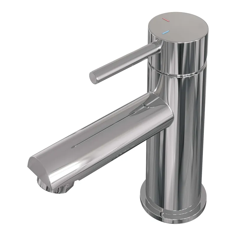 Laatste Kans Brauer Chrome Edition Opbouw Wastafelmengkraan - Laag - Hendel Model A - Chroom