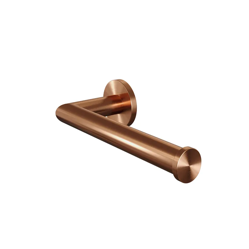 Brauer Copper Edition Edition Toiletrolhouder - Wand - PVD - Geborsteld Koper Express Levering