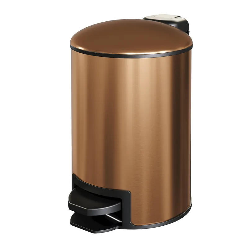 Gratis Retour Brauer Copper Edition Pedaalemmer 3L - PVD - Geborsteld Koper