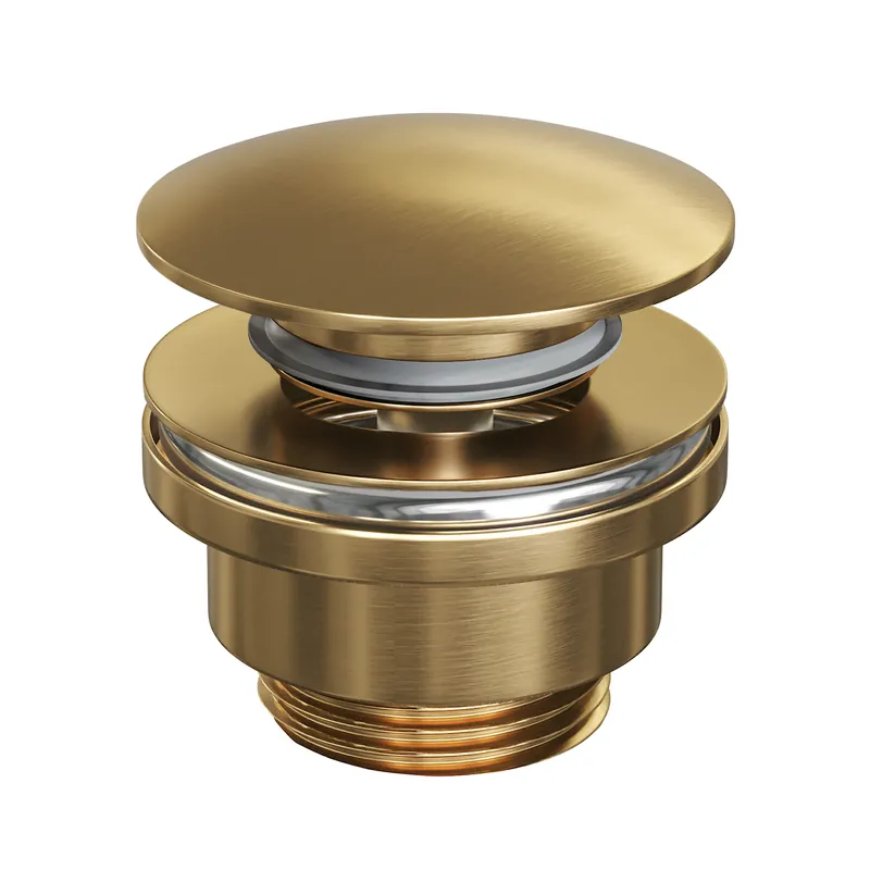 Voordeelprijs Brauer Gold Edition Klikwaste Afvoerplug - PVD - Geborsteld Goud