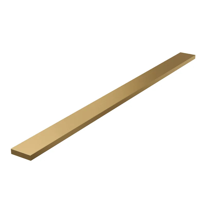 Brauer Gold Edition Multifunctioneel Tegelinlegrooster - 100cm - PVD - Geborsteld Goud Betrouwbaar