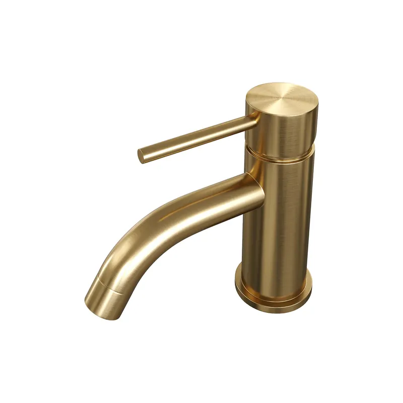 Meest Verkocht Brauer Gold Edition Opbouw Fonteinkraan - Hendel - PVD - Geborsteld Goud
