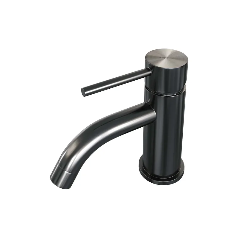 Speciale Aanbieding Brauer Gunmetal Edition Opbouw Fonteinkraan - Hendel - PVD - Geborsteld Gunmetal