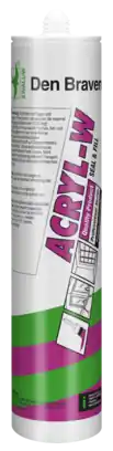 Den Braven Zwaluw Acryl-W Acrylaatkit - Wit - 310ml Koop Online