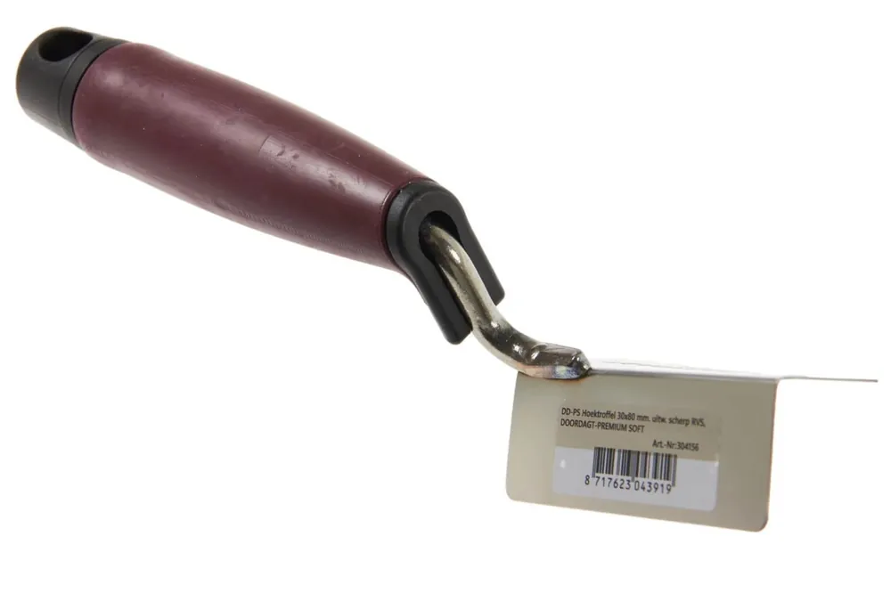 Gereduceerde Prijs Doordagt Premium Soft Uitwendig Scherp Hoektroffel - RVS - 30x80mm