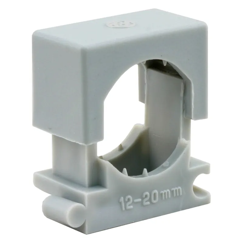 Direct Beschikbaar Drukzadel Installatiebuis 12-20mm - 10 stuks - Grijs