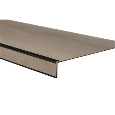 Floorlife Paddington PVC Traprenovatie Set: Stroken, Stootborden, Trapneuzen voor 4 Treden - Light Grey Snelle Levering