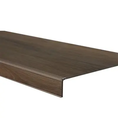 Floorlife Paddington PVC Traprenovatie Set: Stroken, Stootborden, Trapneuzen voor 4 Treden - Warm Brown Bestseller
