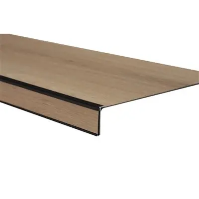 Floorlife YUP Harringbone Small PVC Traprenovatie Set: Stroken, Stootborden, Trapneuzen voor 4 Treden - Beige Superprijs