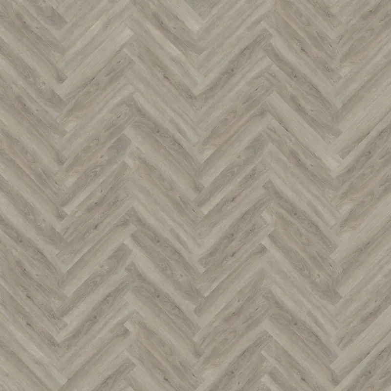 Floorlife YUP Herringbone Klik PVC Visgraat Vloer met Geïntegreerde Ondervloer - Light Grey Gecertificeerd