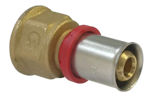 Beste Prijs Fornara ForPress Schroefbus - Pers x Binnendraad - Messing - 20mm x 3/4"