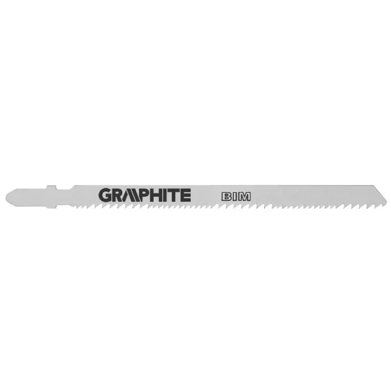 Finale Uitverkoop Graphite Decoupeerzaagbladen Hout, Metaal & Inox Extra Lang - 2 stuks