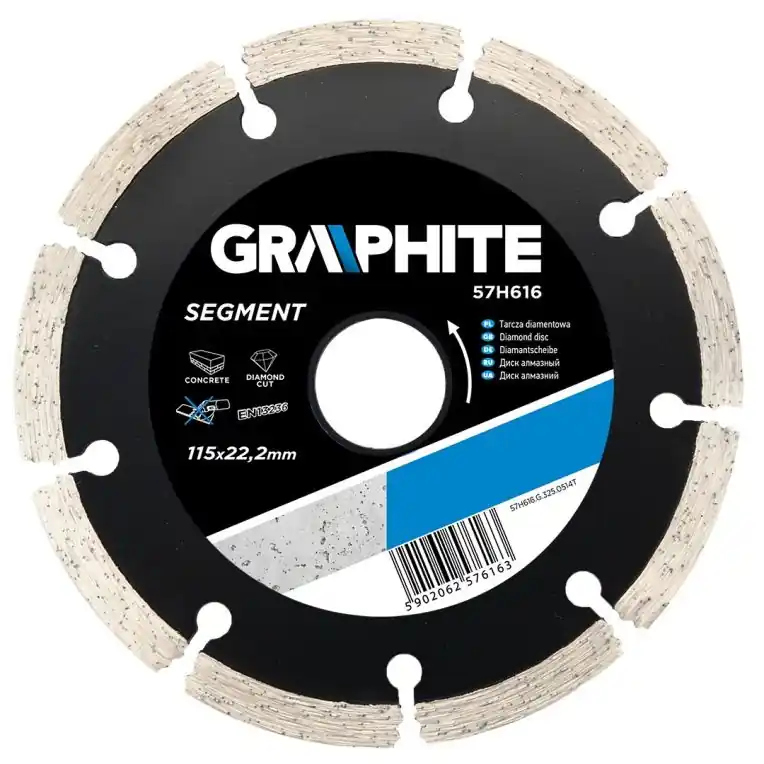 Graphite Diamantschijf 115x11,2x8,0x2,1mm Tijdelijk Beschikbaar