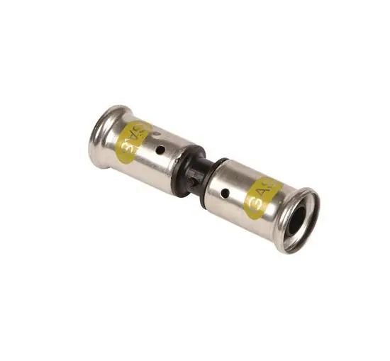 Henco Rechte Koppeling - Gas - Pers - Kunststof - 20x20mm Goedkoop