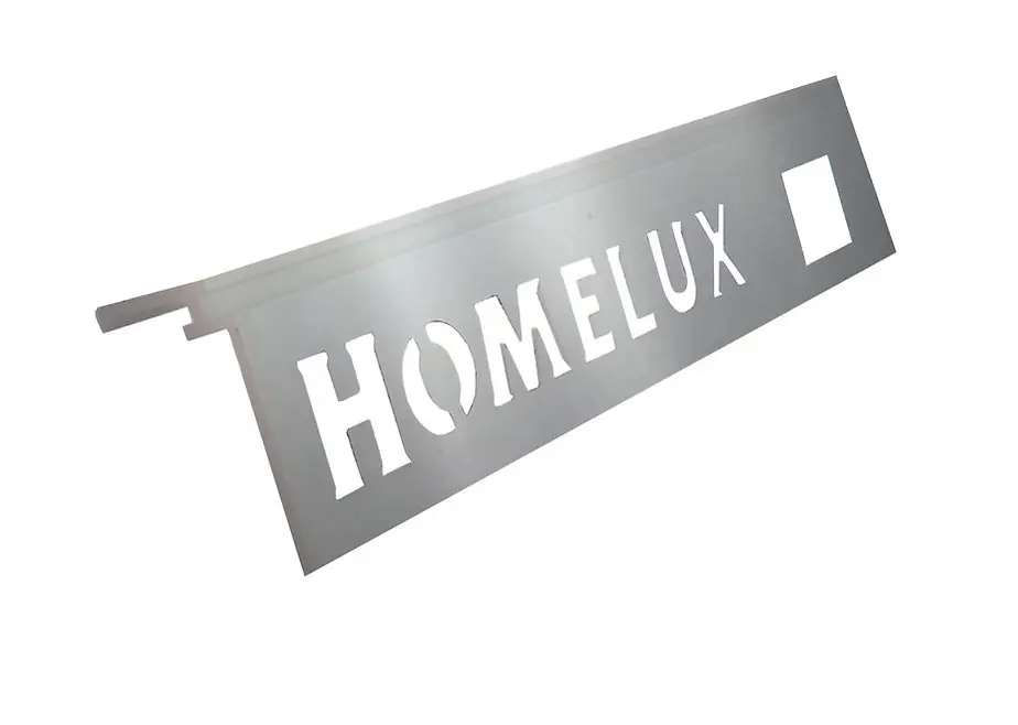 Homelux Tegelprofiel Aluminium Recht met Voegrib - 11mm - 270cm - Mat Zilver Must-Have
