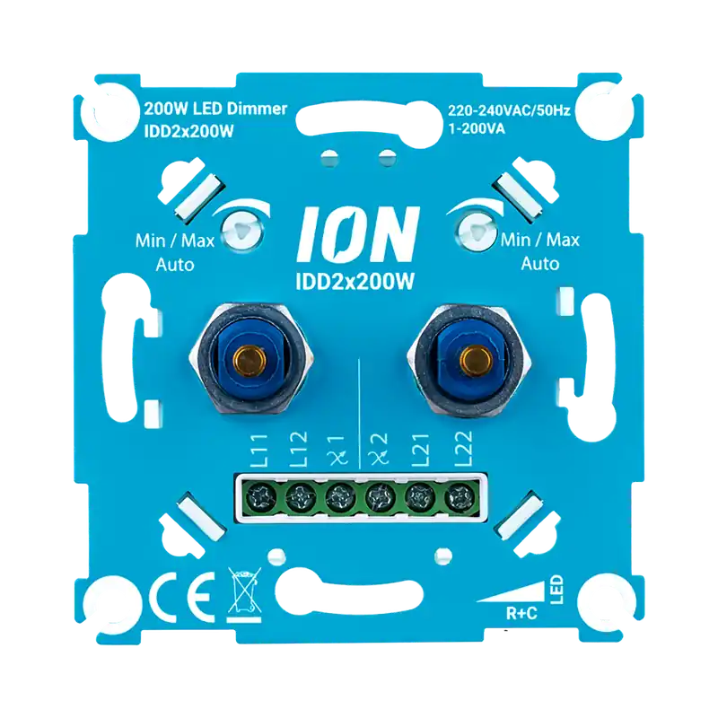 ION Industries LED Duo Dimmer 2x200 Watt Bestel Nu
