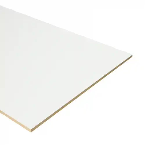 K-Stairs Dubbel Stootbord MDF - 136x40cm - Platina Wit RAL9010 Merkproduct