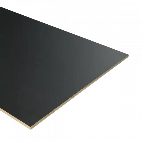K-Stairs Dubbel Stootbord MDF - 90x40cm - Vesuvius Zwart Houtnerf Beste Prijs