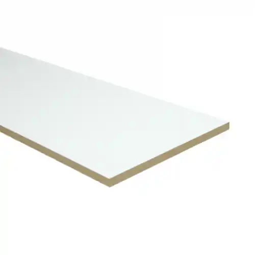 K-Stairs Stootbord MDF - 138x18cm - Wit Gegrond Beste Prijs