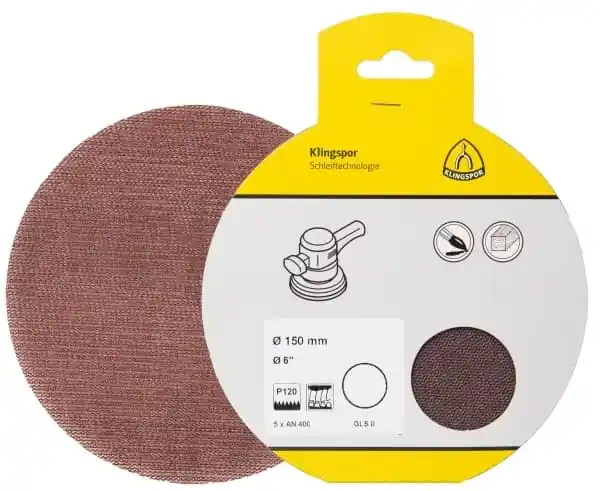 Koop Online Klingspor AN400 Schuurgaas met klittenband - K240 - 225mm - 5 stuks
