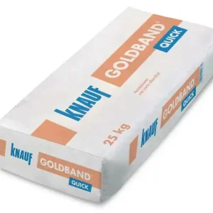 Knauf Goldband Quick Gipspleister - Binnen - Wit - 25kg Voordeelprijs