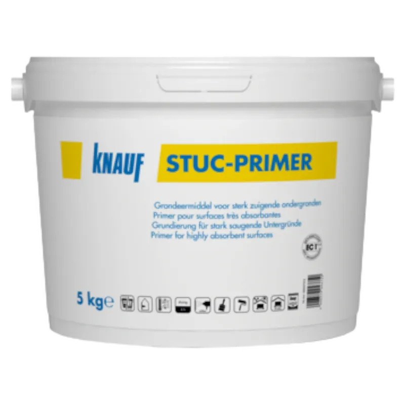 Tijdelijk Beschikbaar Knauf Stuc Primer - Binnen - Geel - 5kg